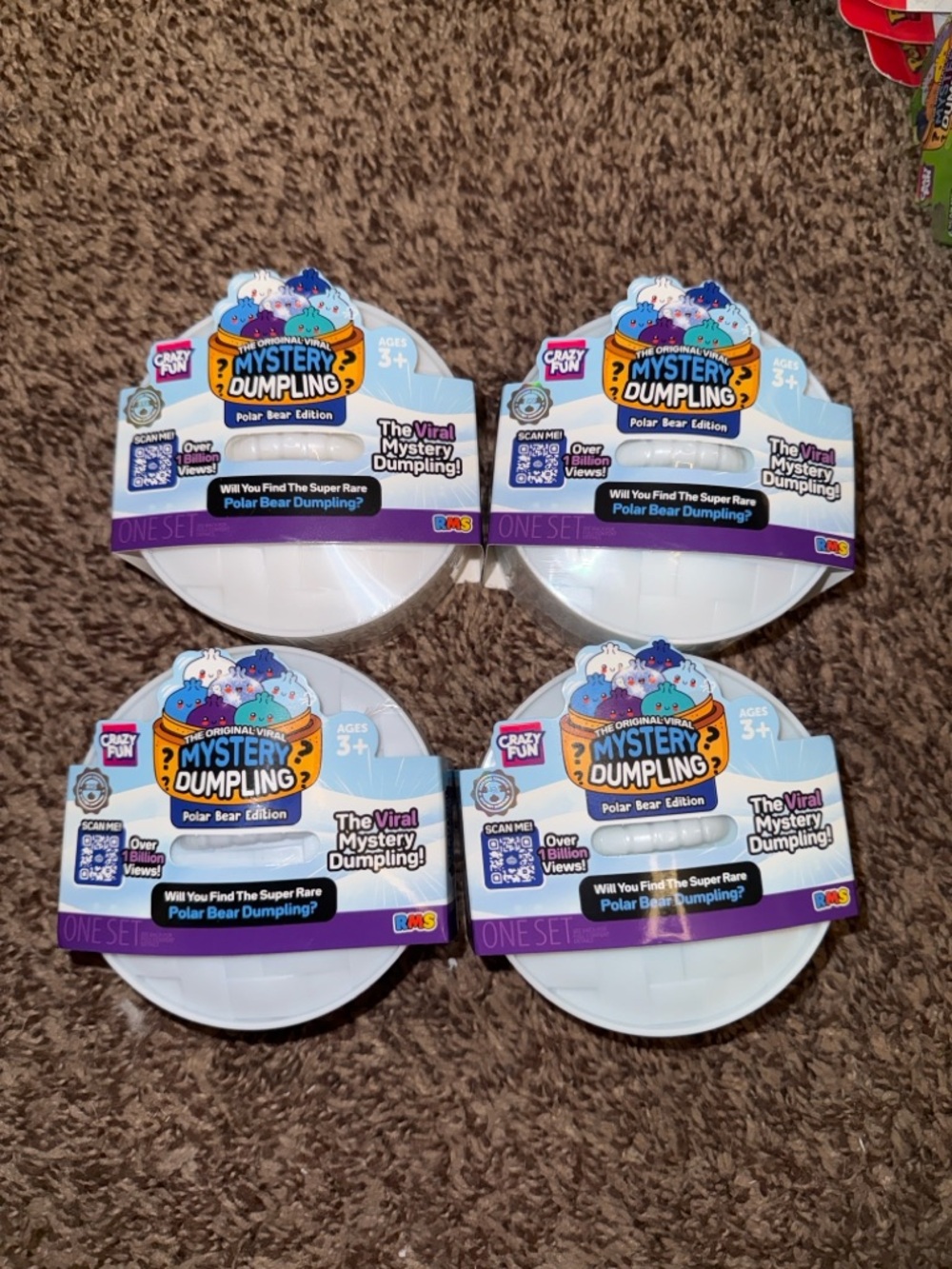 4 RMS Polar Bear Mystery Dumplings Sealed